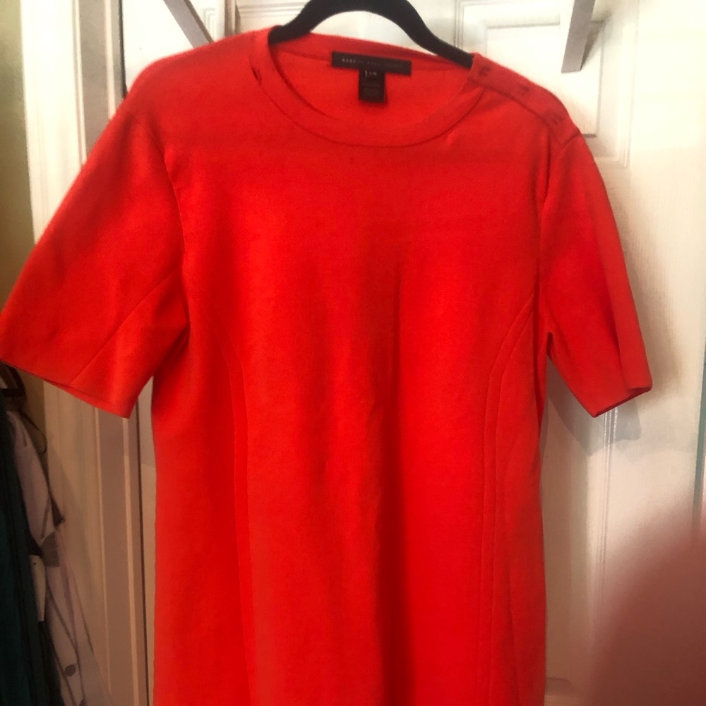 Marc by Marc Jacobs Orange T Shirt Dress Size Large